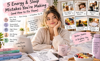 energy and sleep mistakes