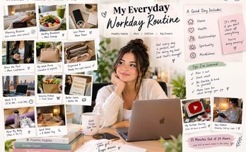 9-to-5 workday routine